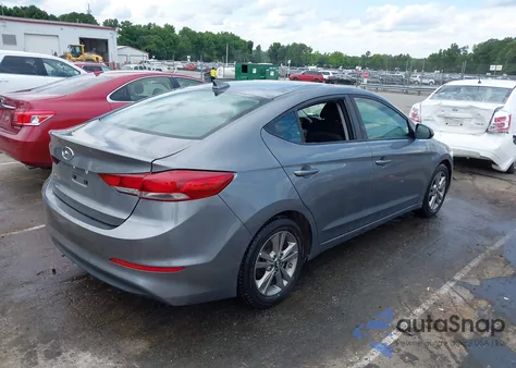2018 Hyundai Elantra Sel из США, поврежденный, VIN 5NPD84LFXJH313126